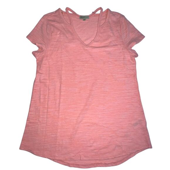 Democracy Tops - Democracy Shirt Womens XL Athletic Athleisure Workout Top Performance Loungewear